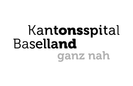 Kantonsspital Baselland logo white
